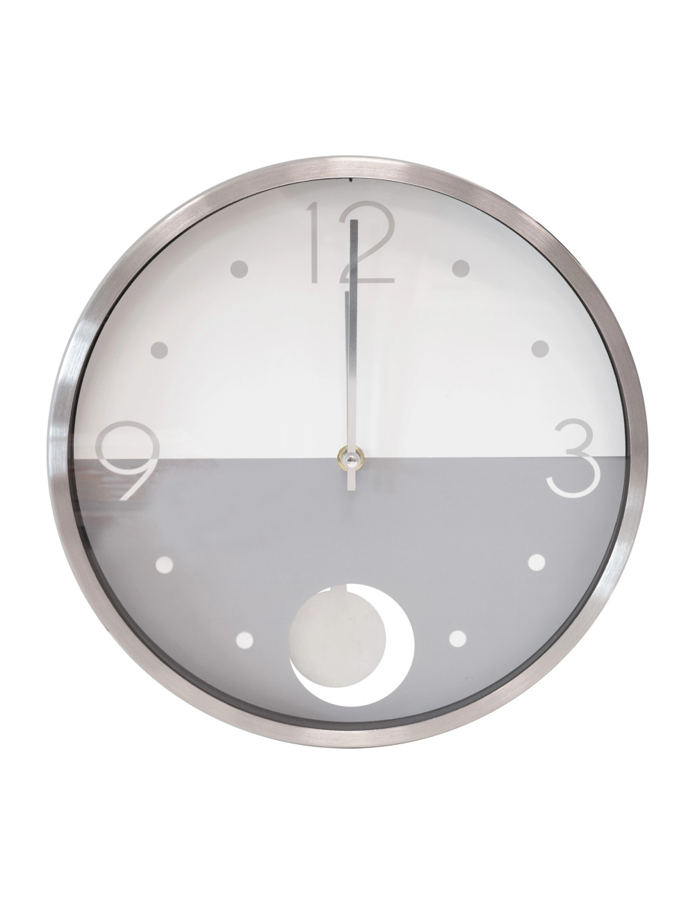Orologio split con pendolo argento - immagine 2