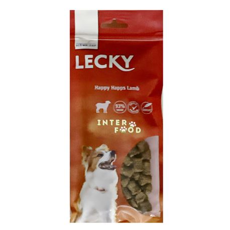 Schweizer – Lecky Happy Happs – Bocconcini per cani con agnello – 120gr - immagine 2