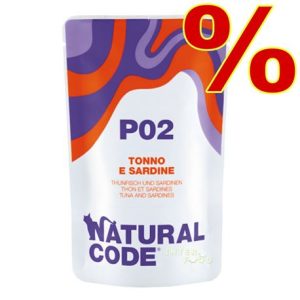 Natural Code P02 – Tonno e Sardine – 24 x 70g