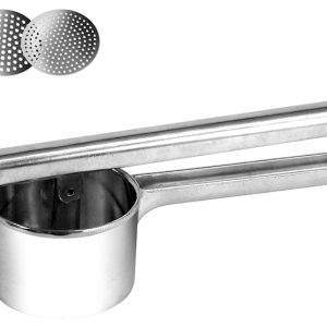 Schiacciapatate alluminio 2 dischi