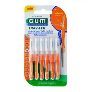 Gum Trav-ler 0,9 scovolino, 6 pezzi