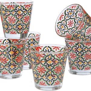 Cefalù Set 6 bicchieri acqua Montemaggi