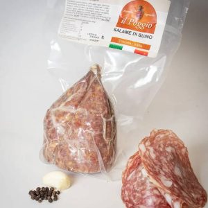 Salame di suino nostrano confezione da 450 gr.