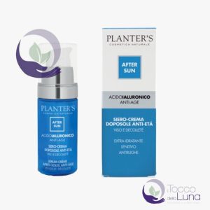 SIERO CREMA DOPOSOLE con ACIDO IALURONICO 30 ml – Planters