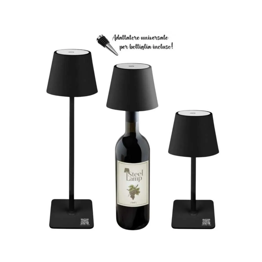 T-Tex Lampada da Tavolo 3 in 1 Colore Nero - immagine 2