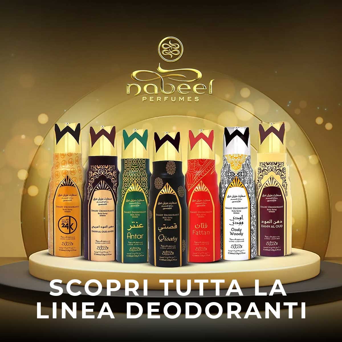 Nabeel – Sa’ada smart deodorant (Deodorante 200ml) - immagine 3